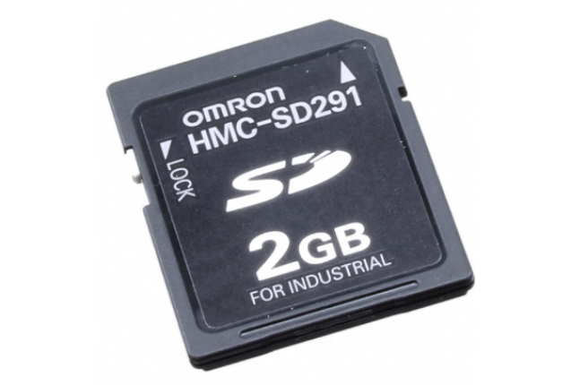 Omron HMC-SD291 2GB Industrial SD Memory Card – GX300I07100
