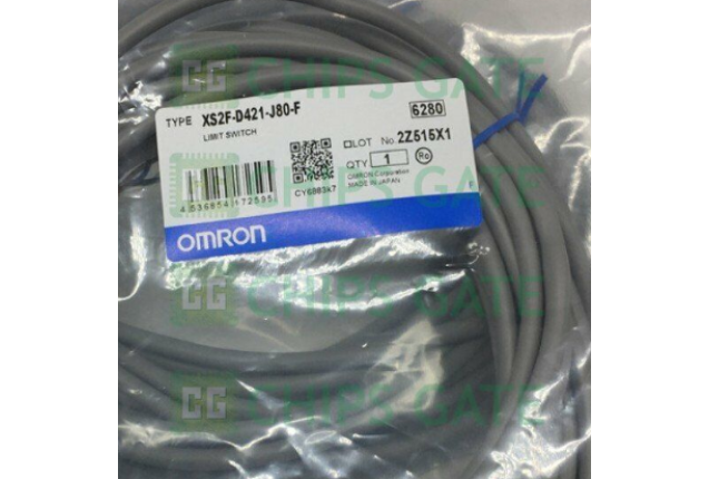 Omron XS2F-D421-GA0-F Sensor I/O Connector – 5m, M12, 4-Pin, IP67, Par no GX332I00280
