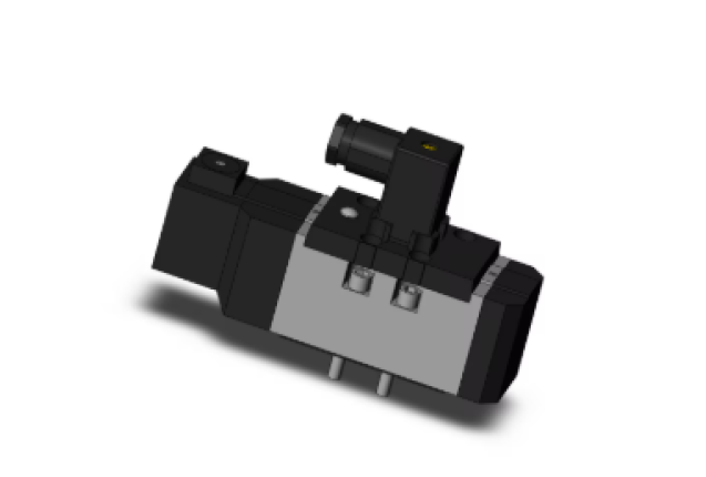 SMC VS7-8-FG-D-3N 5-Port 2-Position Solenoid Valve Part no GX364I00180