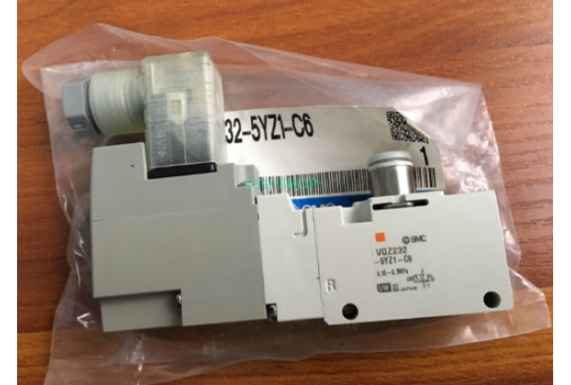 SMC VQZ232-5YZ1-C6-F 3-Port Solenoid Valve – 24VDC, DIN Terminal, 6mm Fittings, GX364I00240