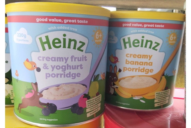 Cream Fruits & Yogurt Porridge -3×220g