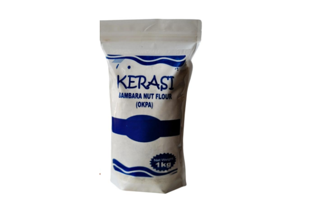 Kerasi Bambara Nut Flour 1kg – Premium Okpa Flour | High Protein, Plant-Based, Gluten-Free x 10