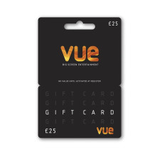VUE Gift Card – Perfect Cinema Gift for Movie Lovers Instant Entertainment Voucher