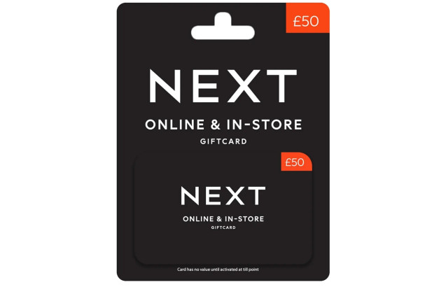 NEXT Gift Card UK.– Redeem In-Store & Online - Delivered by Post - Perfect Gift for All Occasions