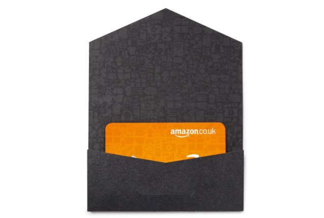 Amazon.co.uk Gift Card (Custom Amount) in Mini Envelope – Flexible Online Gift for All Occasions
