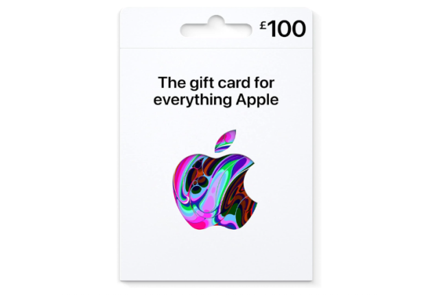 Physical Apple Gift Card UK – The Gift Card for Everything Apple, Delivered by Post
