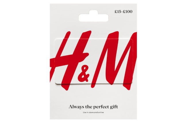 H&M Gift Card – Physical Delivery - Fashion Shopping Voucher by Post - Perfect Gift for All Occasion