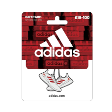 Adidas Gift Card - UK Redemption Only - Delivery by post