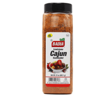 Badia Louisiana Cajun Seasoning 23oz – Spicy Creole Blend for Meats, Seafoo