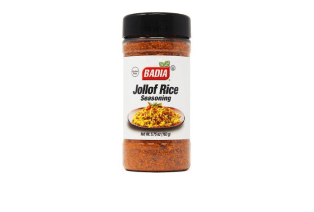 Badia Jollof Rice Seasoning 5.75 oz – Authentic West African Spice Blend for Jollof Rice, Meat & Veg