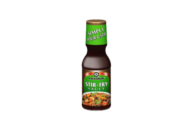 Kikkoman Stir-Fry Sauce 11.75 oz – Ready-to-Use Asian Seasoning for Veggies, Meats & Stir Fry x 12
