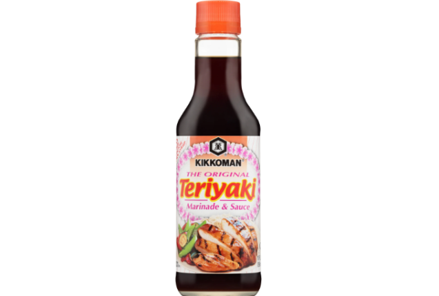 Kikkoman Teriyaki Sauce 10 oz – Original, Gluten‑Free Marinade & Sauce x 12
