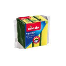 Vileda Tip Top 3pcs Dishwashing Sponge –