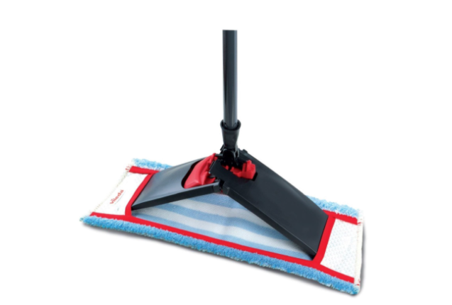 Vileda Active Max Mop Set – Premium Microfibre Flat Mop for Hardwood, Laminate & Tile Floors x 8