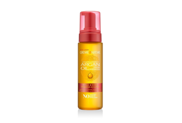 Argan Style & Shine Foaming Mousse 7 oz 3-Pack – Volumizing, Frizz Control & Heat Protection | Alcoh x 12