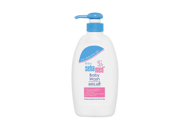 Sebamed Baby Gentle Wash 400 ml – pH 5.5 Ultra-Mild, No‑Tear Baby Wash with Allantoin & Squalane x 6