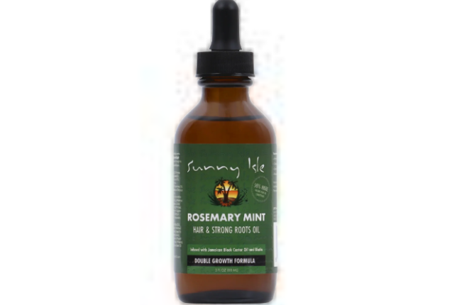 Sunny Isle Rosemary Mint Hair & Strong Roots Oil 3 oz – Biotin + Jamaican Black Castor Oil for Hair x 6
