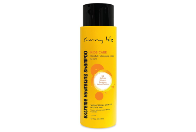 Sunny Isle Kids Care Extreme Hydrating Shampoo – Hydrating JBCO Kids Shampoo for Curls & Coils x 6