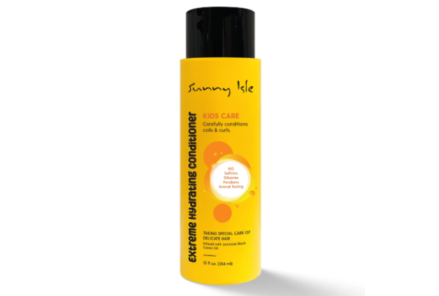 Sunny Isle Kids Care Extreme Hydrating Conditioner 12oz – Hydrating, Paraben-Free Curl Conditioner x 6