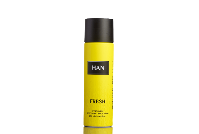 HAN Deodorant Spray 250 ml – Fresh, Bold, Sport & More  Long‑Lasting Fragrance x 48
