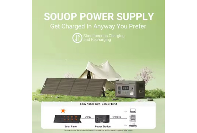 Solar Power Generator Station SO12 MODEL