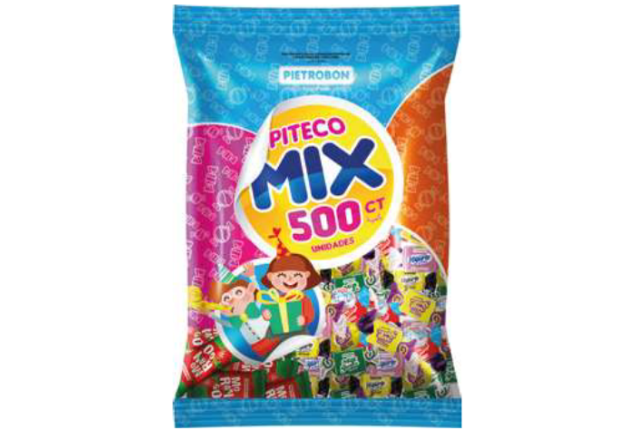 Chewable & Hard Candy Mix 1.45 kg – Piteco Mix 500 -Bulk Party Sweets – Fruity & Assorted Flavors”
