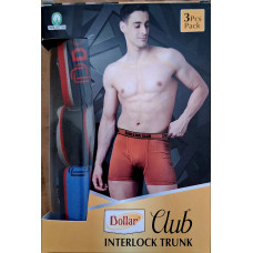 Dollar Boys Club Coloured Boxer pack of 3 x 48