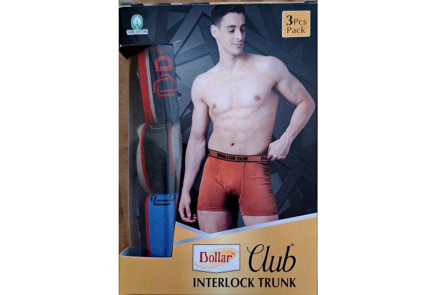 Dollar Boys Club Coloured Boxer pack of 3 x 48