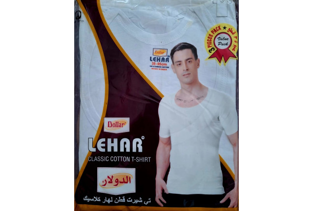 Lehar T-Shirt – Premium Comfort Cotton Tee  Stylish Pack of 3 x 80
