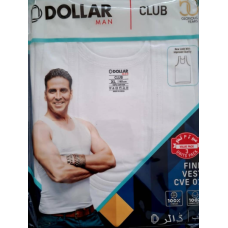 Dollar Club Mens Vest – 100% Cotton, Pac