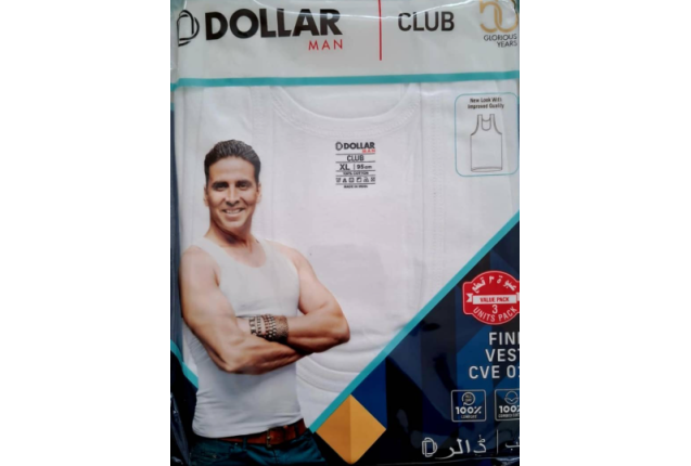 Dollar Club Boys Vest – 100% Cotton, Pack of 3 Soft, Breathable Undershirt Tank x 80