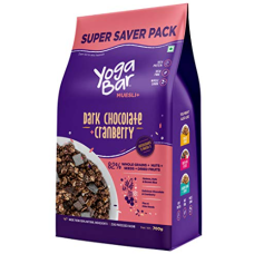 YogaBar Dark Chocolate Cranberry Muesli 700 g – High‑Protein, Gluten‑Free B