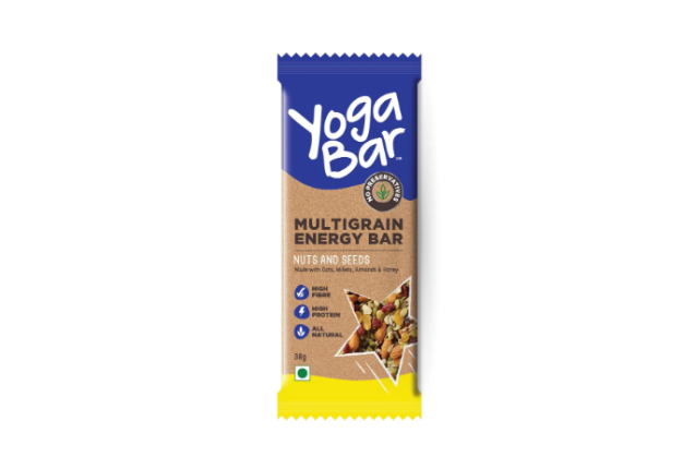 Yogabar Nuts & Seeds Crunch Snack Bar – 35 g Healthy Energy Bite x 240