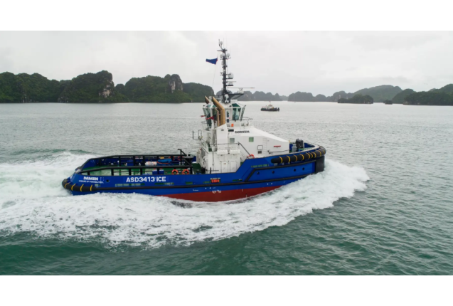 ASD Tug 3413 ICE – Multi-Functional Ice-Class Tugboat for Harsh Arctic Operations 75t Bollard Pull