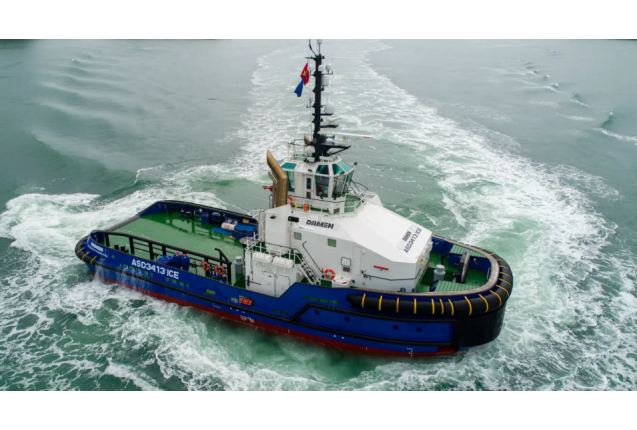 ASD Tug 3413 ICE – Multi-Functional Ice-Class Tugboat for Harsh Arctic Operations 75t Bollard Pull