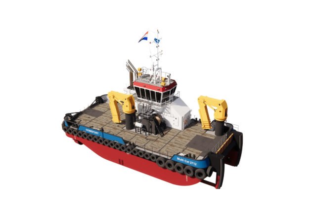 Multi Cat 2712 Twin Propelled Work Vessel – 27.3m Towing & Anchor Handling Ship for Offshore