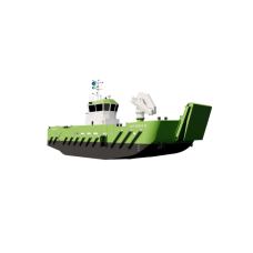 Damen Fully Electric Landing Utility Ves
