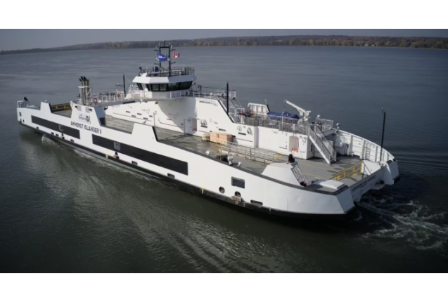 Road Ferry 6819 – Eco-Efficient Electric Ferry with Shore Charging 42-Car Capacity, 70.4m Length,