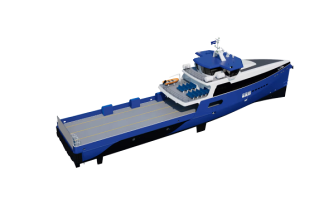 Damen Fast RoPax 5510 – High-Speed Passenger & Vehicle Ferry  192 Pax, 18 Cars, 3 Trucks