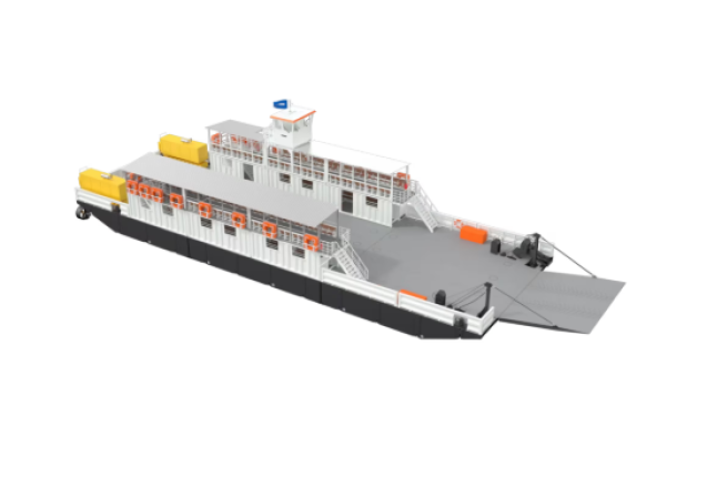 Damen Modular Ferry – 36.5m RoRo Inland Water Ferry Passenger & Vehicle Transport Vessel