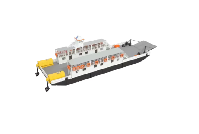 Damen Modular Ferry – 36.5m RoRo Inland Water Ferry Passenger & Vehicle Transport Vessel