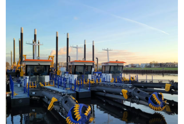 Cutter Suction Dredger 250 (CSD250) – Compact Modular Dredger, 1,000 m³/h, Transportable