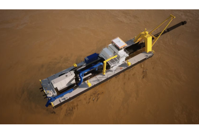 E-DCSD600 Electric Mining Dredger – 6000 m³/h High-Performance Cutter & Plain Suction Sand Dredger