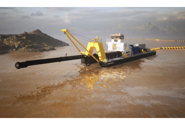 E-DCSD600 Electric Mining Dredger – 6000 m³/h High-Performance Cutter & Plain Suction Sand Dredger