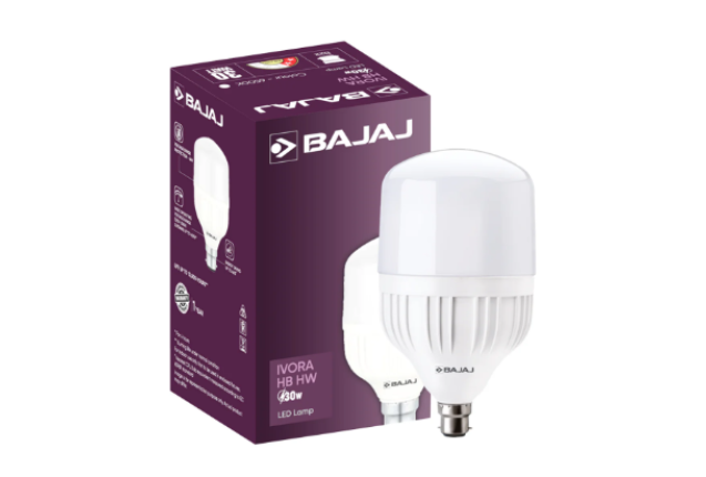 Bajaj Ivora HB LED Lamp 7W WDL B22 – 4 kV Surge Protection, Wide Voltag- Material Code 830644