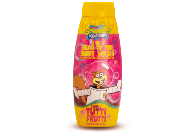 SpongeBob 3-in-1 Head-to-Toe Body Wash Tutti Frutti – Kids Shampoo 400ml x 6 SpongeBob 3-in-1 Head-to-Toe Body Wash Tutti Frutti – Kids Shampoo 400ml x 6