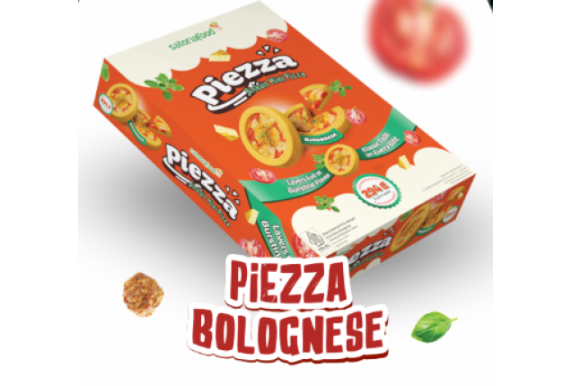 Satoria Biscuit Piezza 21 g × 24 pcs × 12 Box – Pizza-Cream Pie Cookies Bulk Pack - moq 20ft x 24