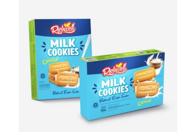 Richwell Chocolate Cookies by Satoria 80gr – Crunchy, Premium Chocolate Biscuit Snack moq 20ft x 24