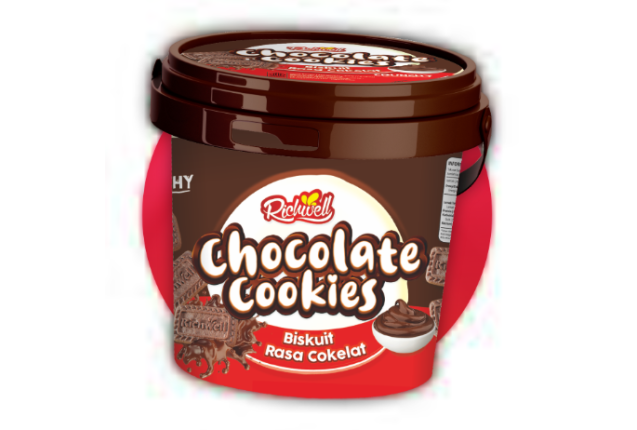Richwell Chocolate Cookies by Satoria 400gr – Crunchy, Premium Chocolate Biscuit Snack moq 20ft x 6