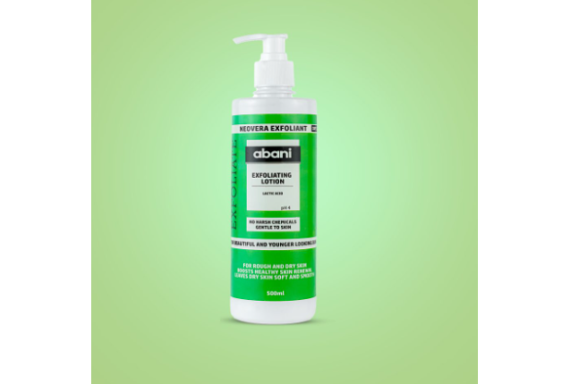 Abani Exfoliating Lotion with Lactic Acid – Gentle AHA Exfoliant + Hydrating Body Lotion for Radiant x 24